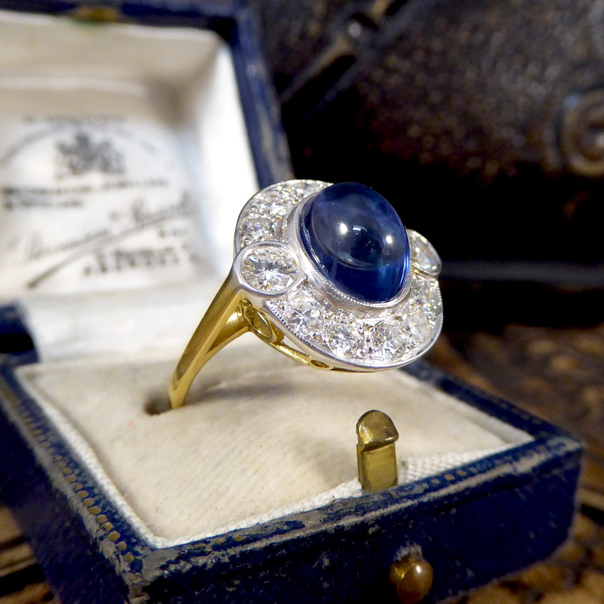 Platinum, 2.07ct Sapphire And Diamond Ring Available For Immediate Sale At  Sotheby's