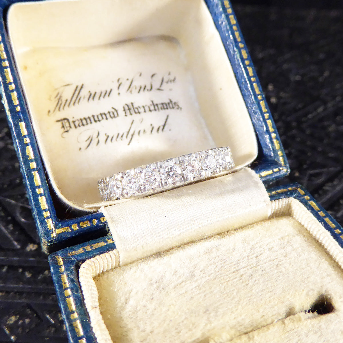 Diamond Set Eternity Ring with 0.88ct Modern Brilliant Cut Diamonds in Platinum