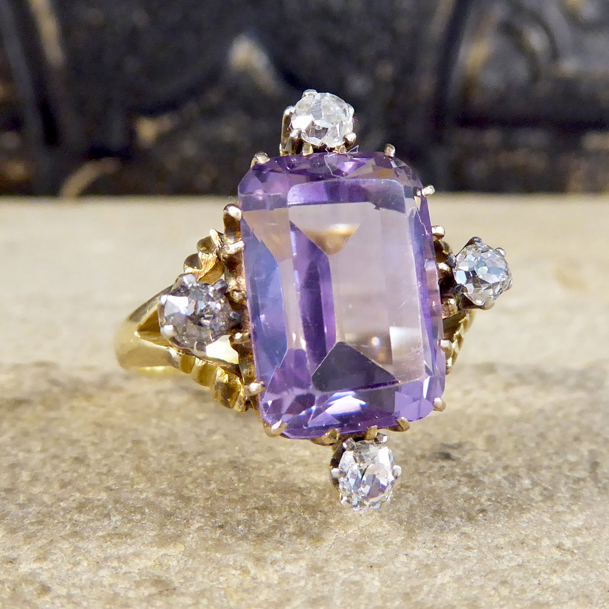 Old on sale amethyst rings